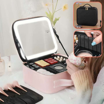 trousse de maquillage miroir